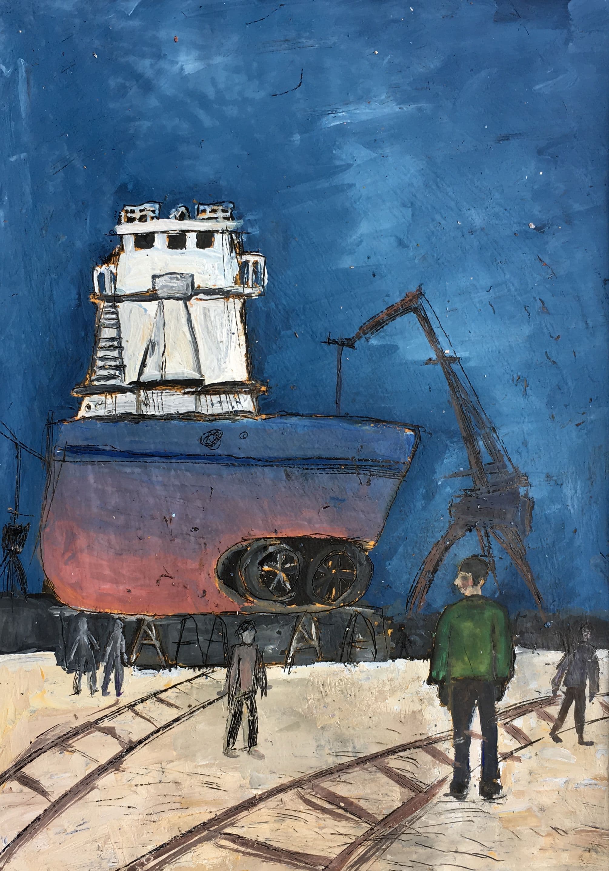 Горюнова Дарья. 13 лет. «Ночная смена», воскография. Преподаватель [О. Д. Гоголева](/teacher/od-gogoleva)