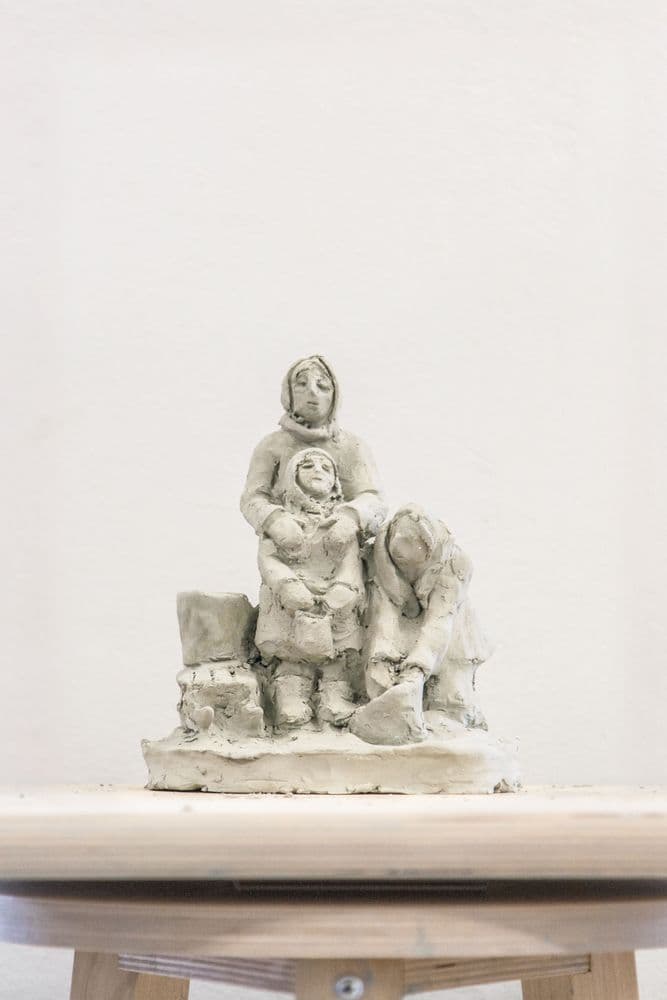 «Блокада Ленинграда (За водой на Неву)», Дарья Кулиш (11 лет)