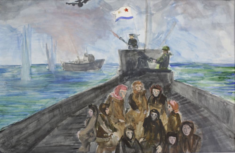 «Ладога 1943 года». Елизавета Жильцова (13 лет)