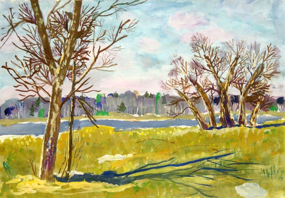 "Поздняя осень", Прудникова Елизавета (9 лет)