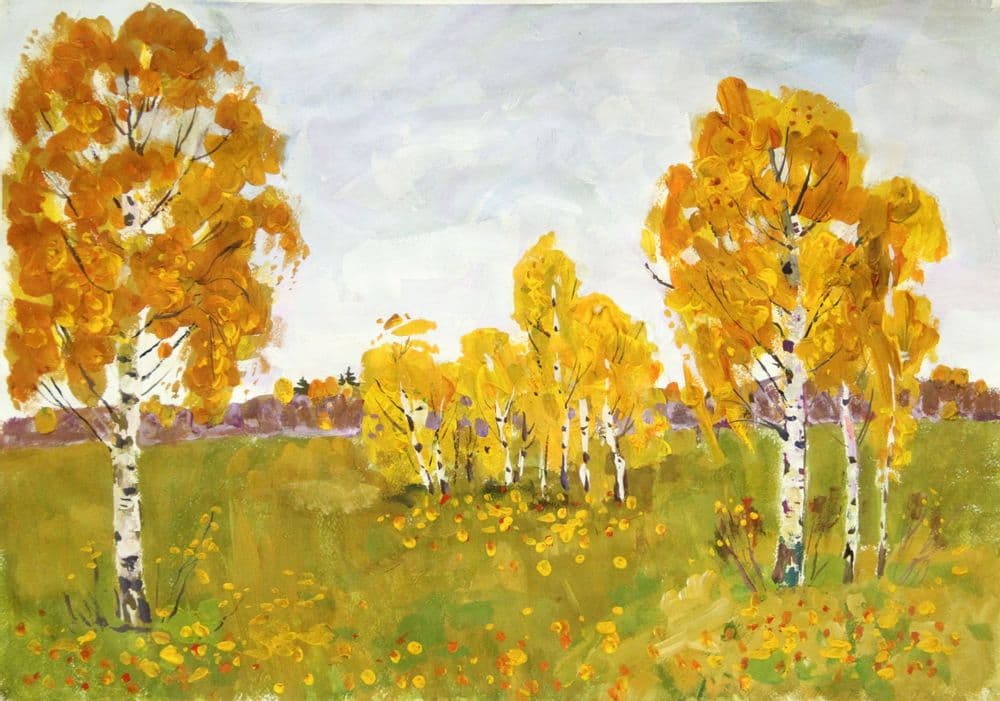 "Золотая осень", Прудникова Елизавета (9 лет)